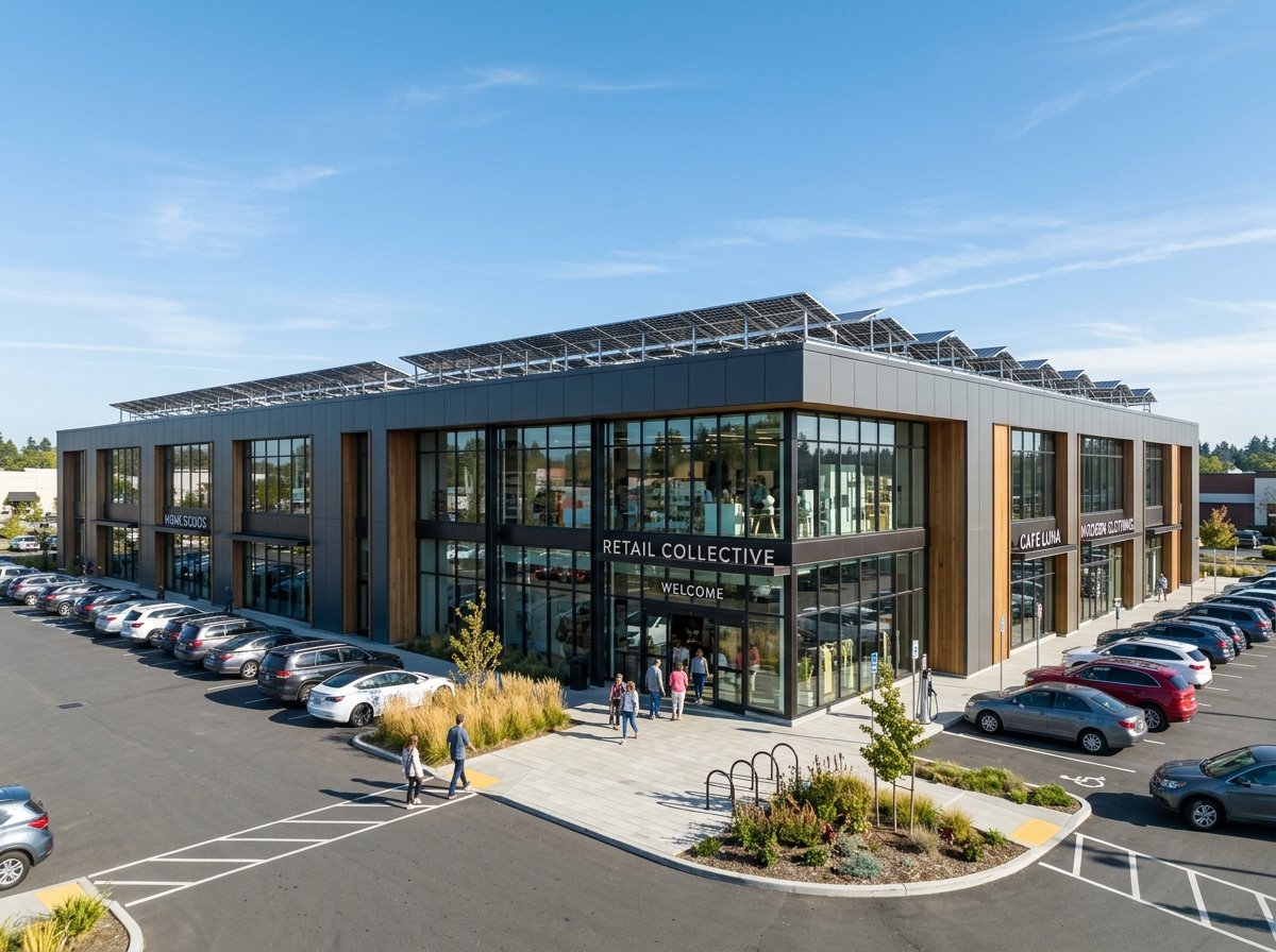 Energia Solar Comercial instalada em prédio corporativo